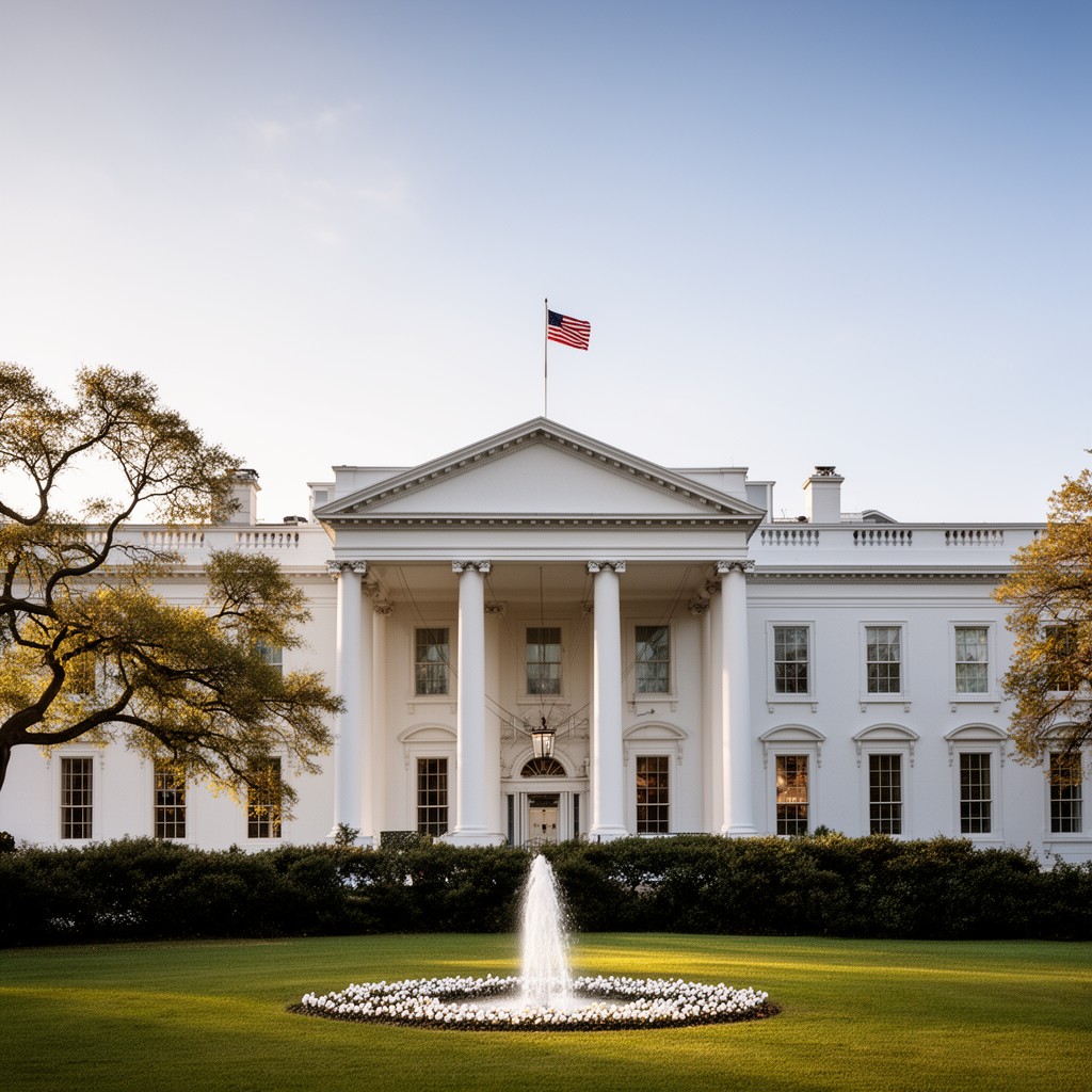 AI-generated illustration of White House Communications Office