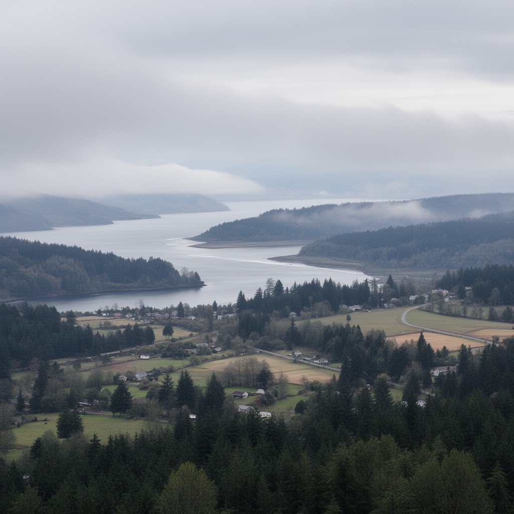 AI-generated illustration of Jefferson County, Washington