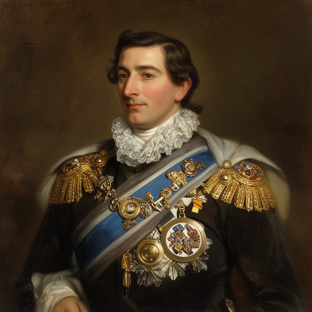 AI-generated illustration of Frederick Augustus of Brunswick-Lüneburg