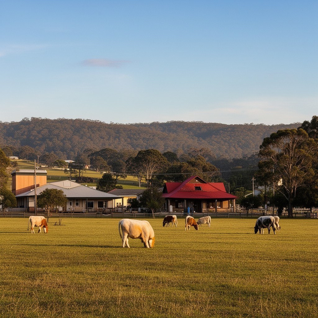 AI-generated illustration of Dungog