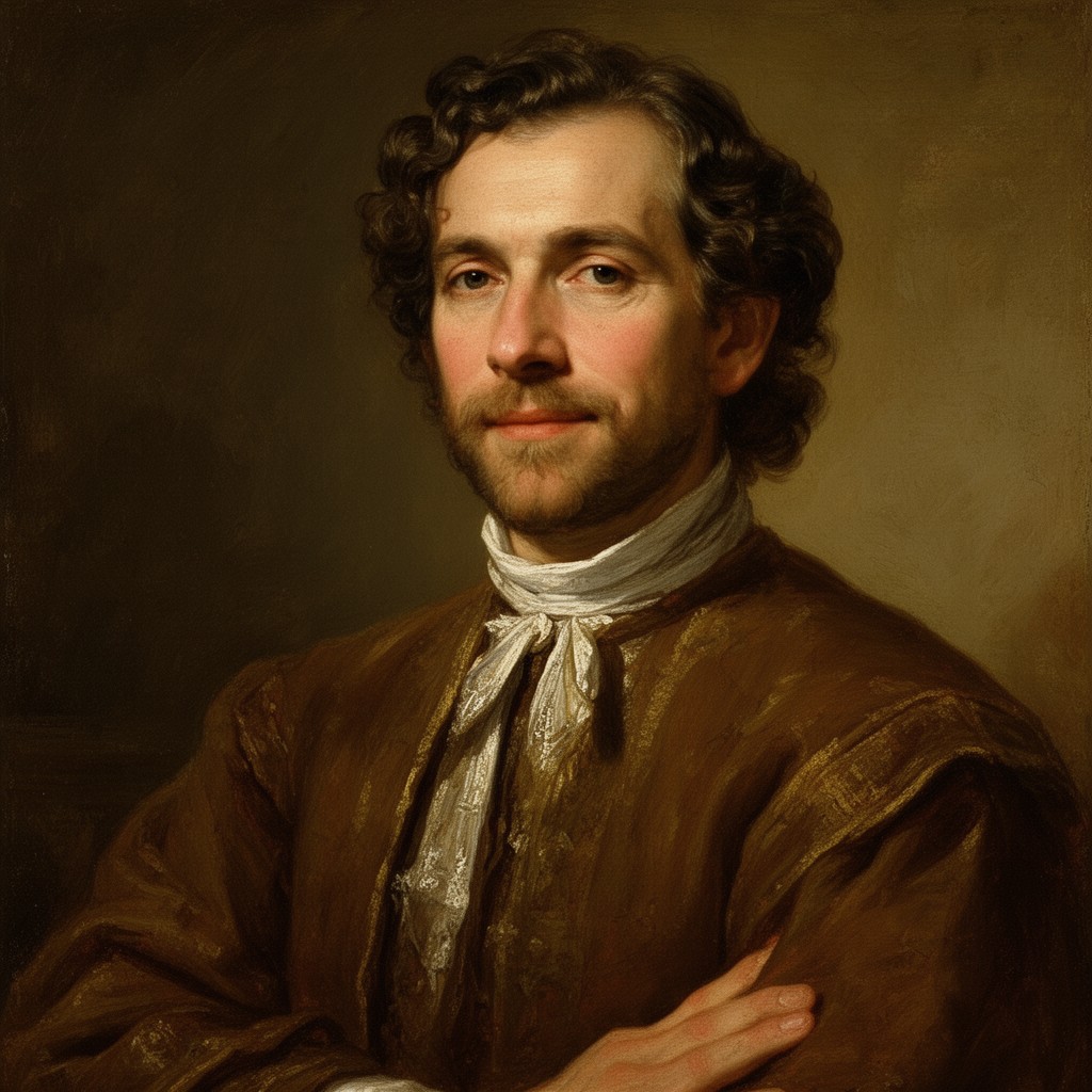 AI-generated illustration of Frans Hals