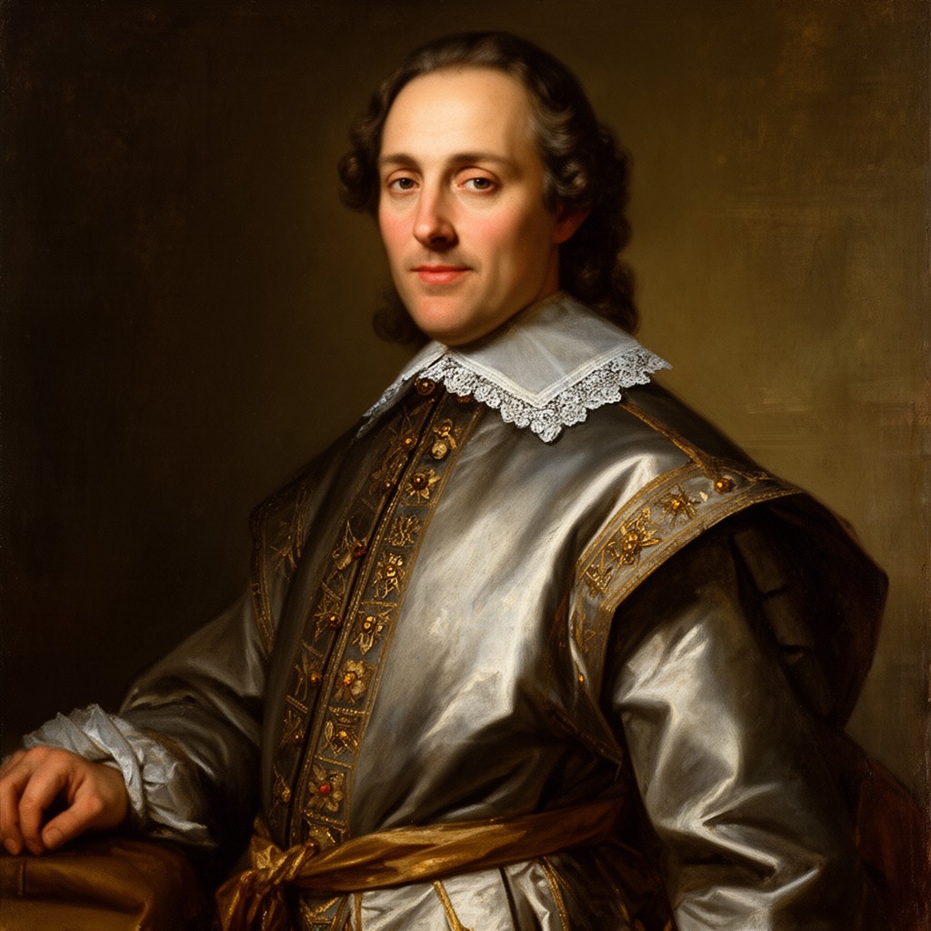 AI-generated illustration of Juan Manuel Fernández Pacheco, 8th Marquis of Villena