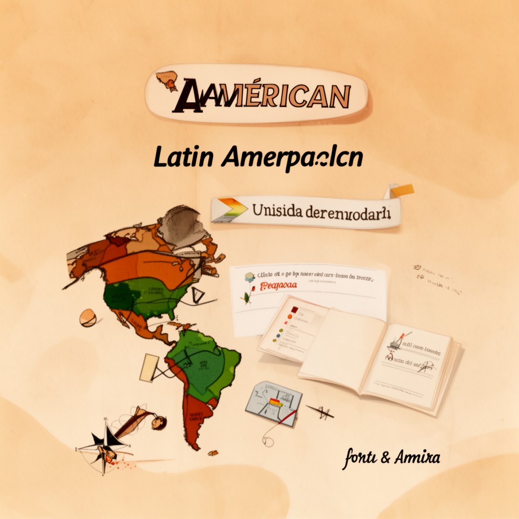 AI-generated illustration of Latin American Spanish