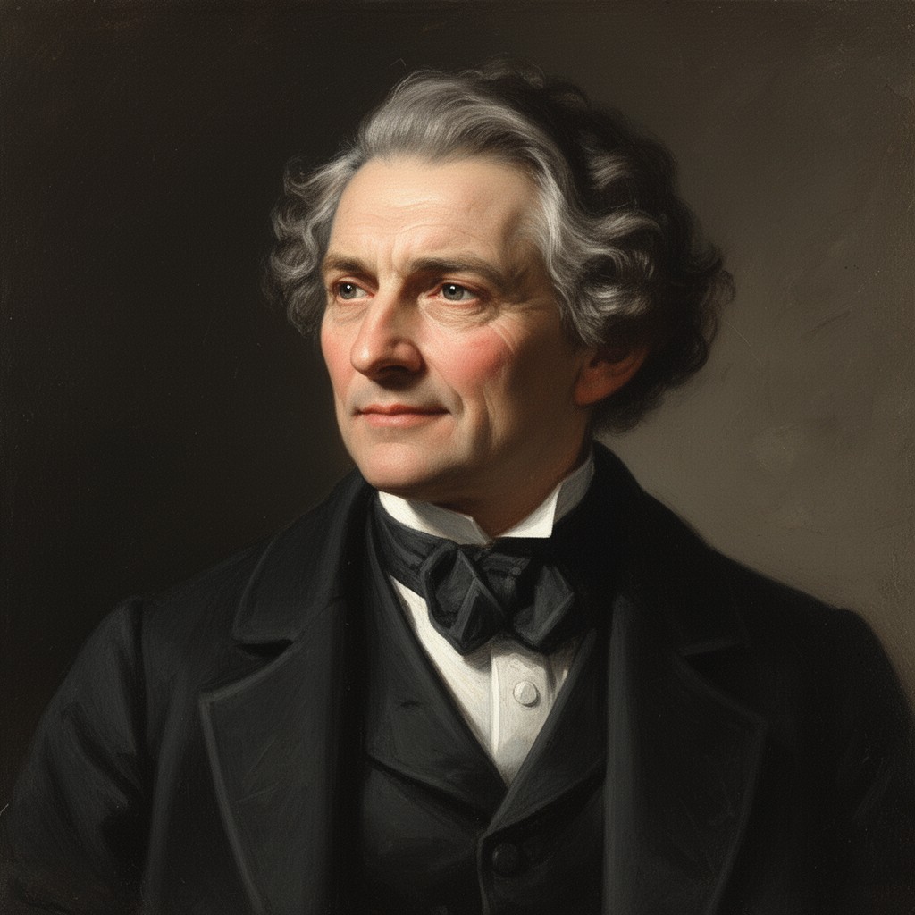 AI-generated illustration of Karl Weierstrass