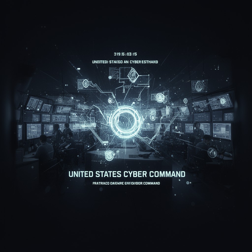 AI-generated illustration of United States Cyber Command