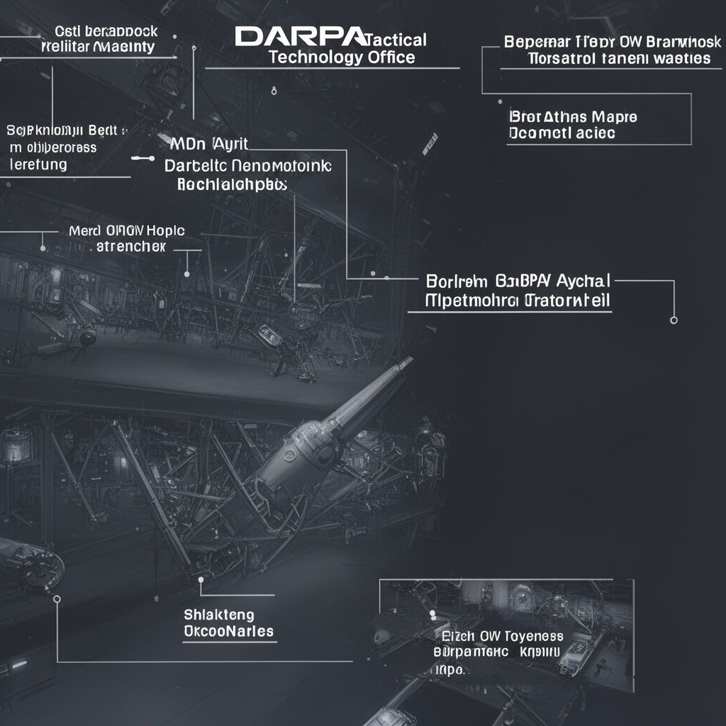 AI-generated illustration of DARPA Tactical Technology Office