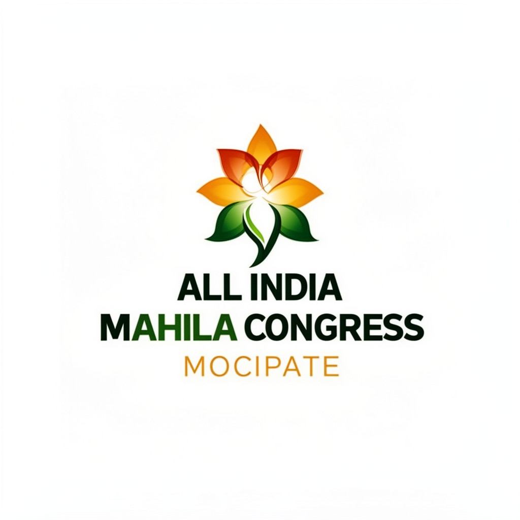 AI-generated illustration of All India Mahila Congress