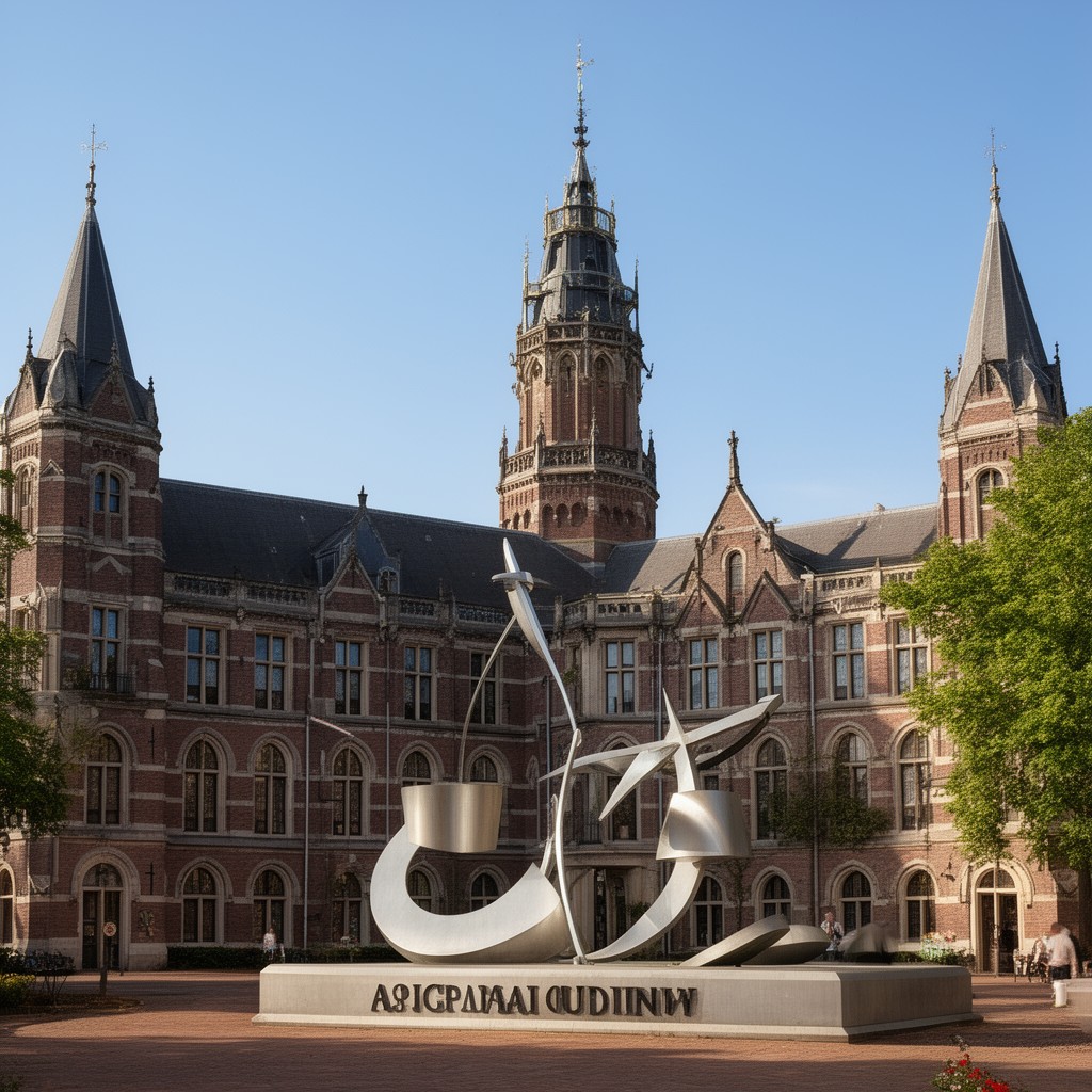 AI-generated illustration of Hague Academy of International Law