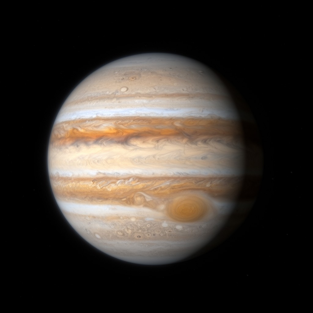 AI-generated illustration of Jupiter