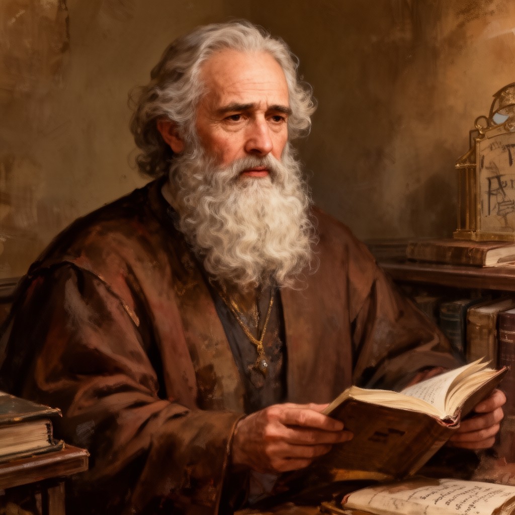AI-generated illustration of Moses de León