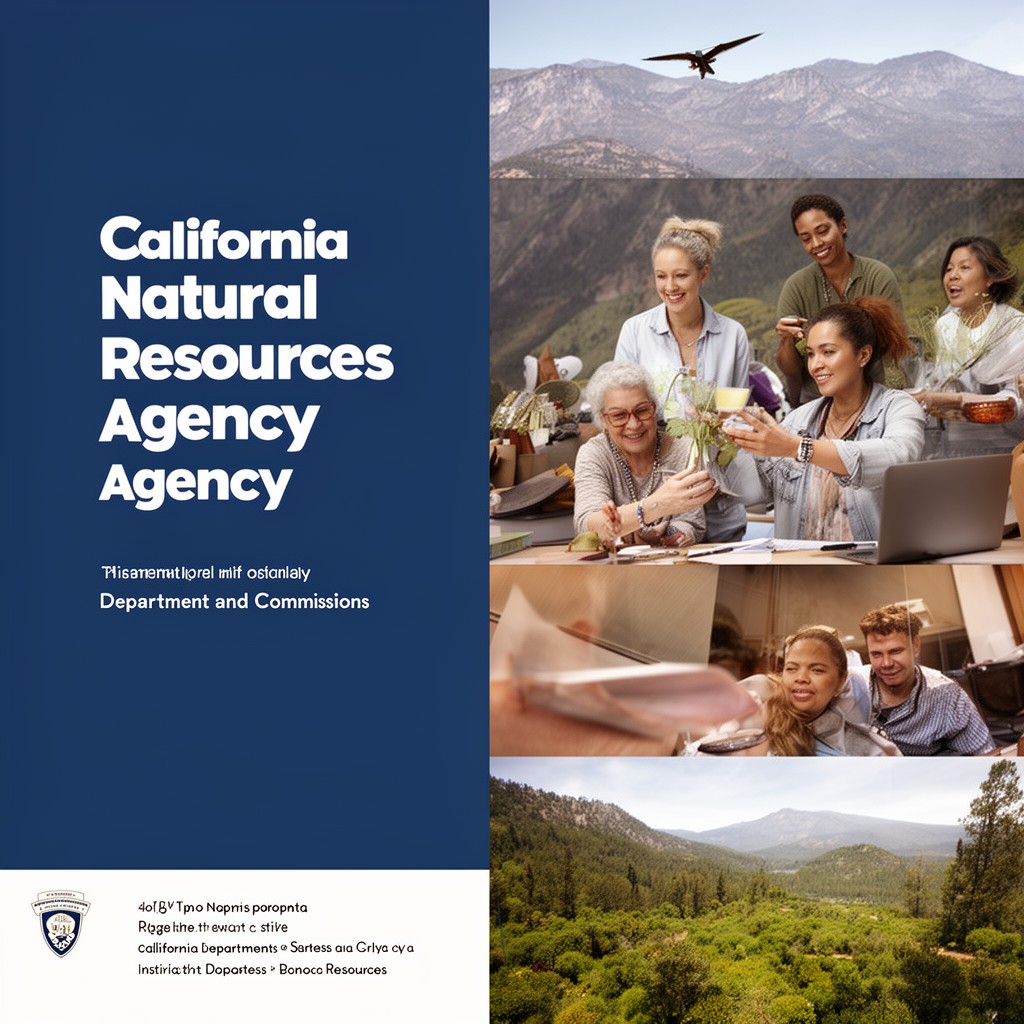 AI-generated illustration of California Natural Resources Agency