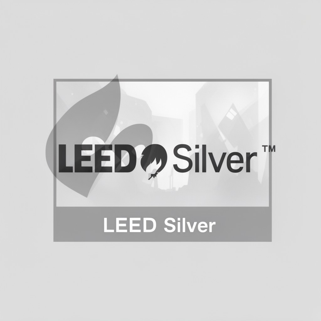 AI-generated illustration of LEED Silver