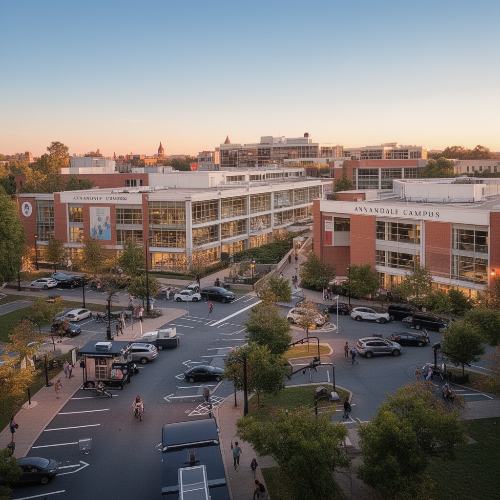 AI-generated illustration of Annandale Campus