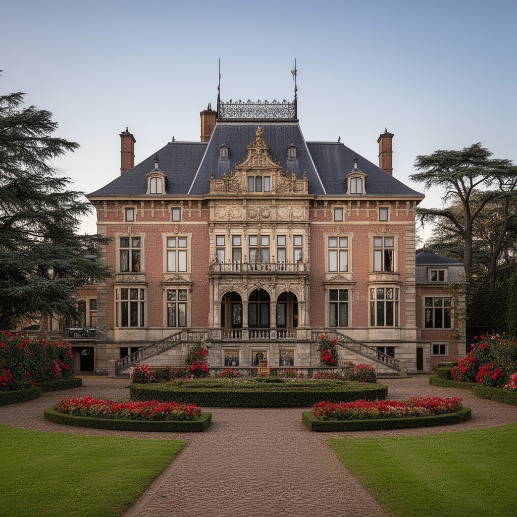 AI-generated illustration of Soestdijk Palace