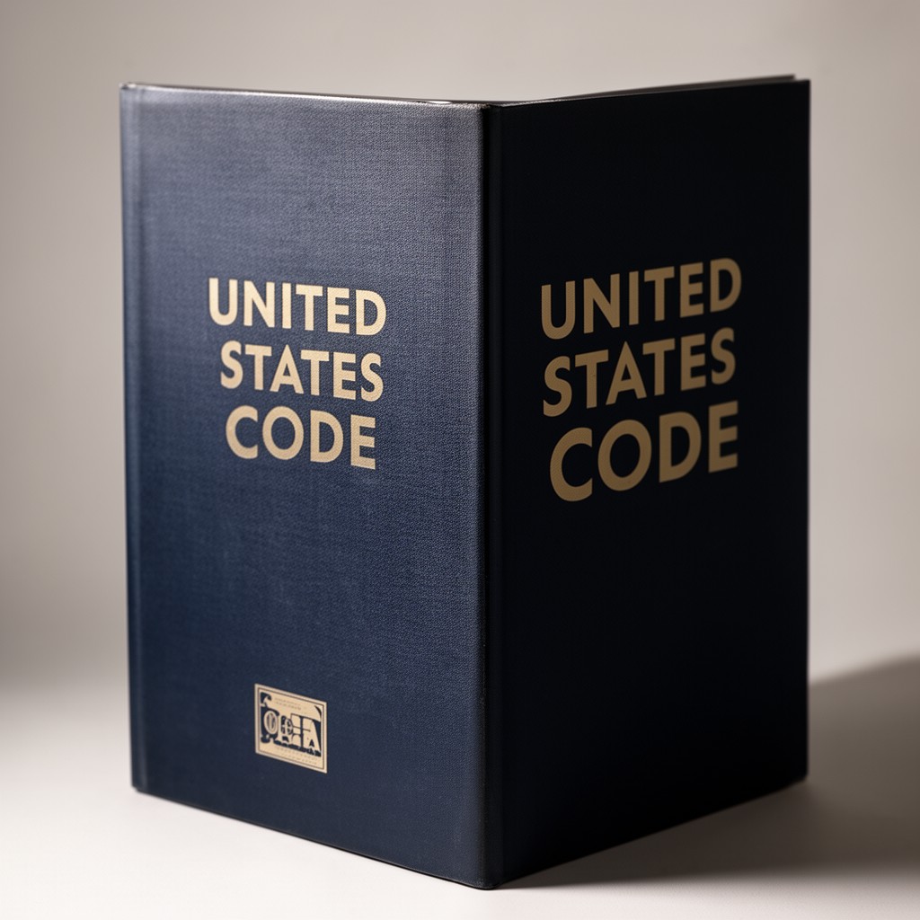 AI-generated illustration of United States Code