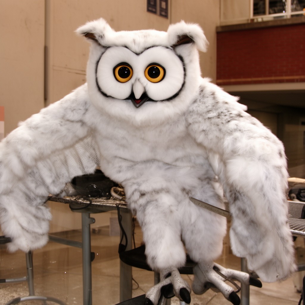 AI-generated illustration of Sammy the Owl