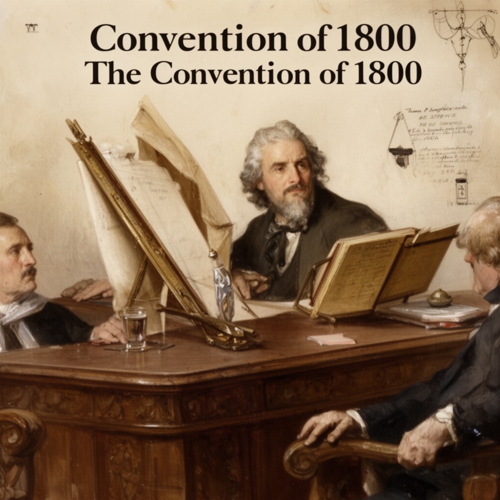 AI-generated illustration of Convention of 1800
