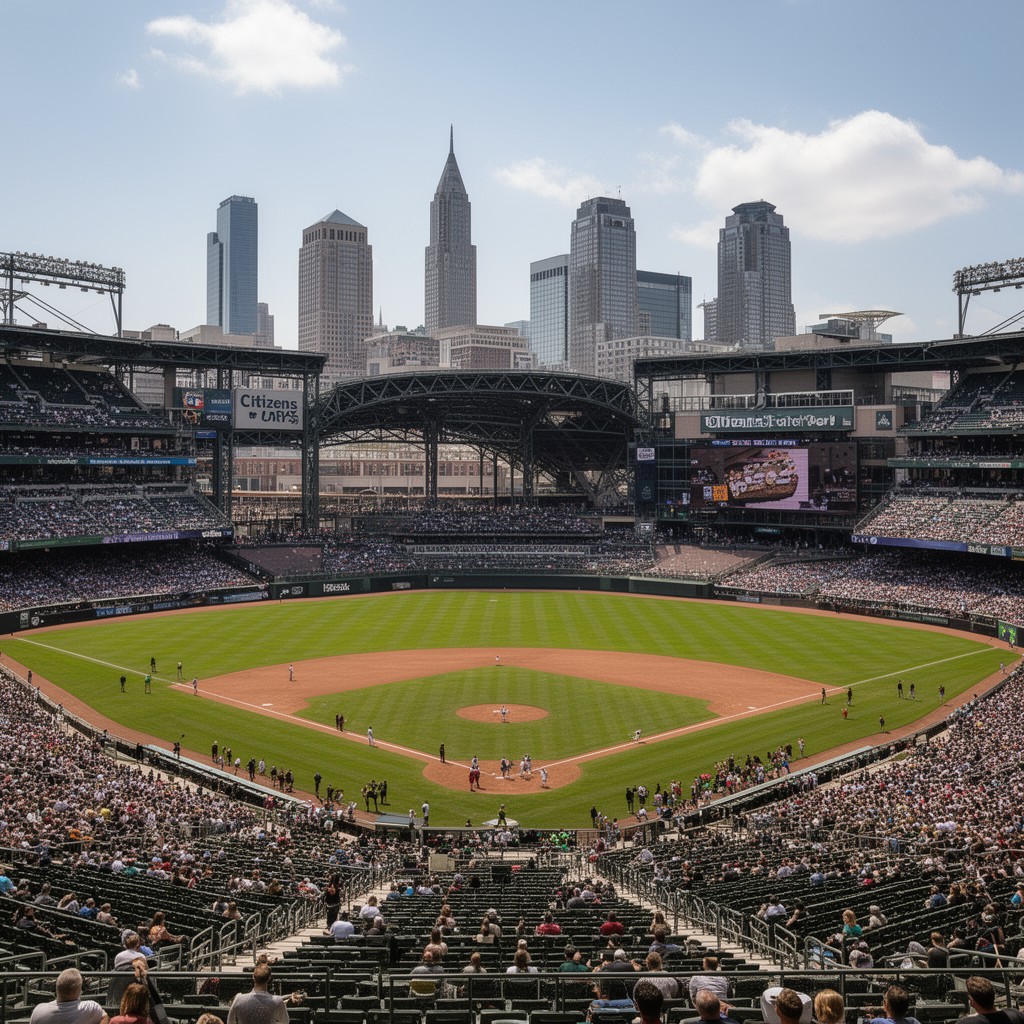 AI-generated illustration of Citizens Bank Park