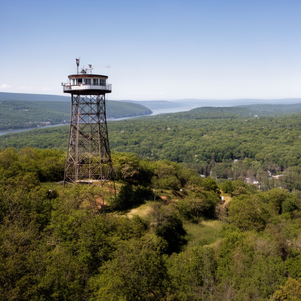 AI-generated illustration of High Rock Reservation