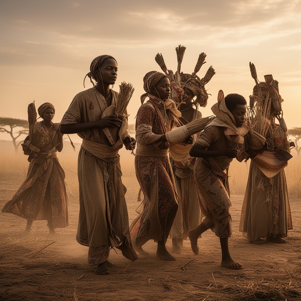 AI-generated illustration of Sahel