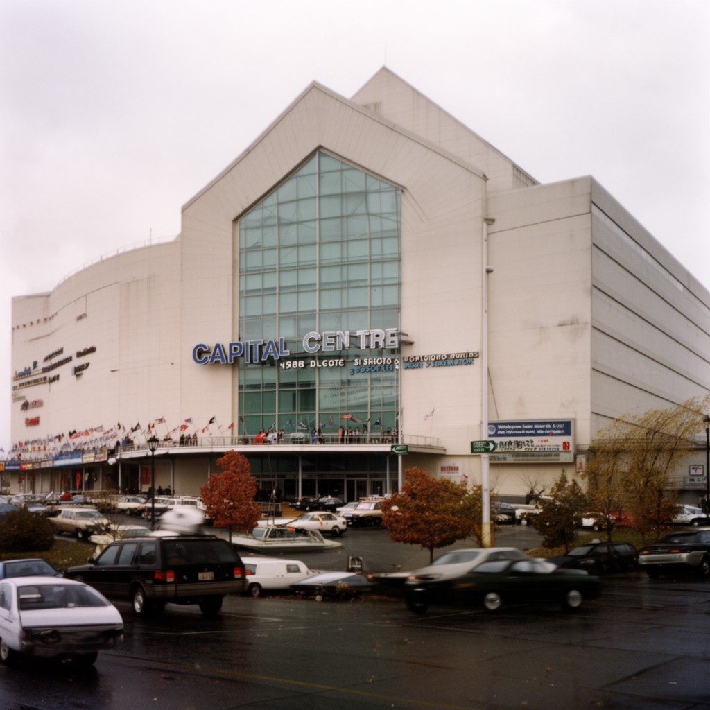 AI-generated illustration of Capital Centre