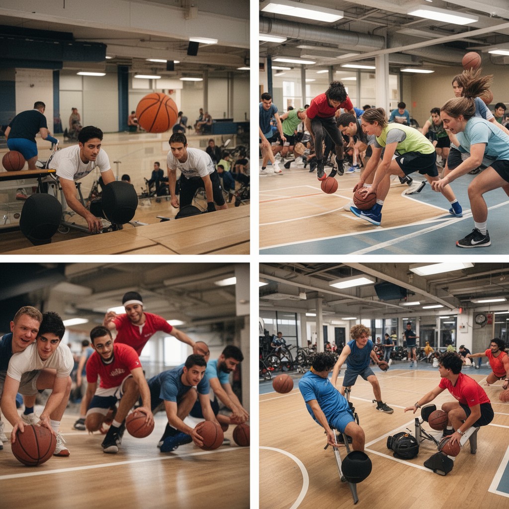 AI-generated illustration of MIT club sports