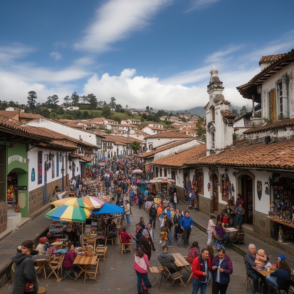 AI-generated illustration of Usaquén