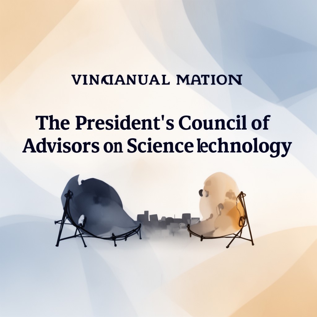 AI-generated illustration of President’s Council of Advisors on Science and Technology