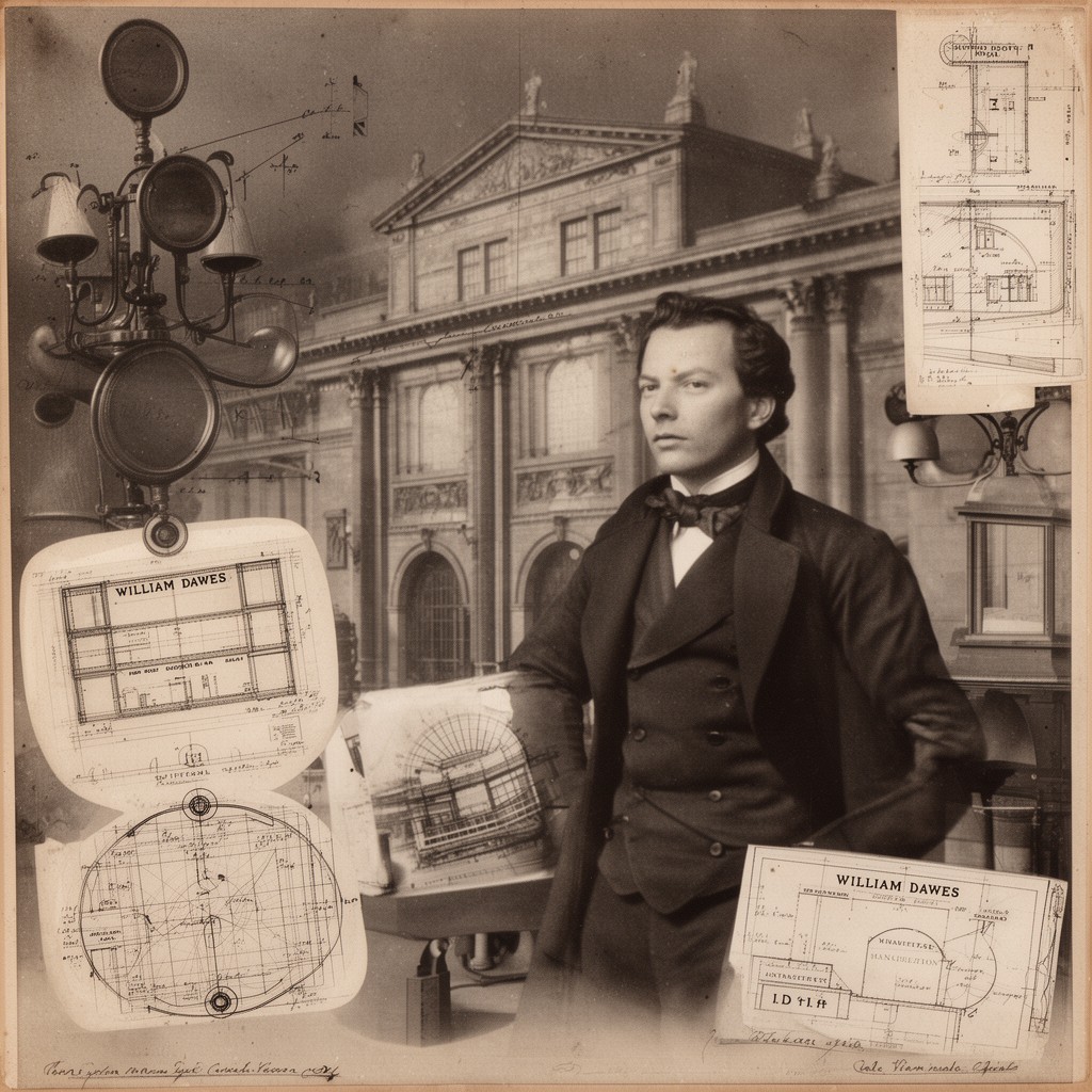 AI-generated illustration of William Dawes