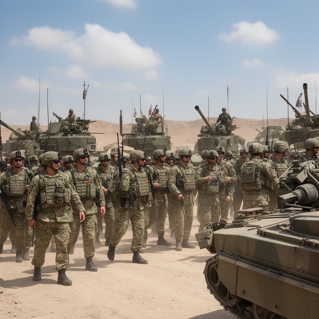 AI-generated illustration of Army Corps