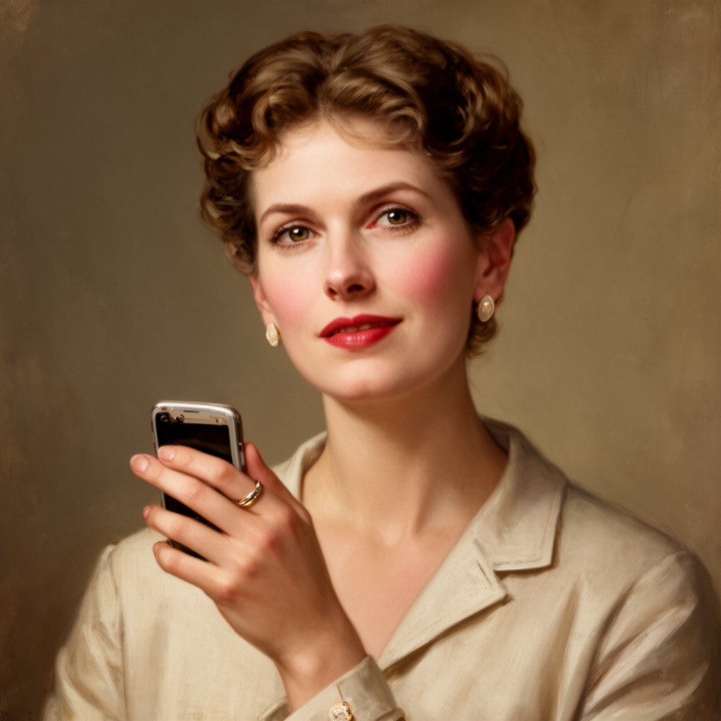 AI-generated illustration of Wallis Simpson