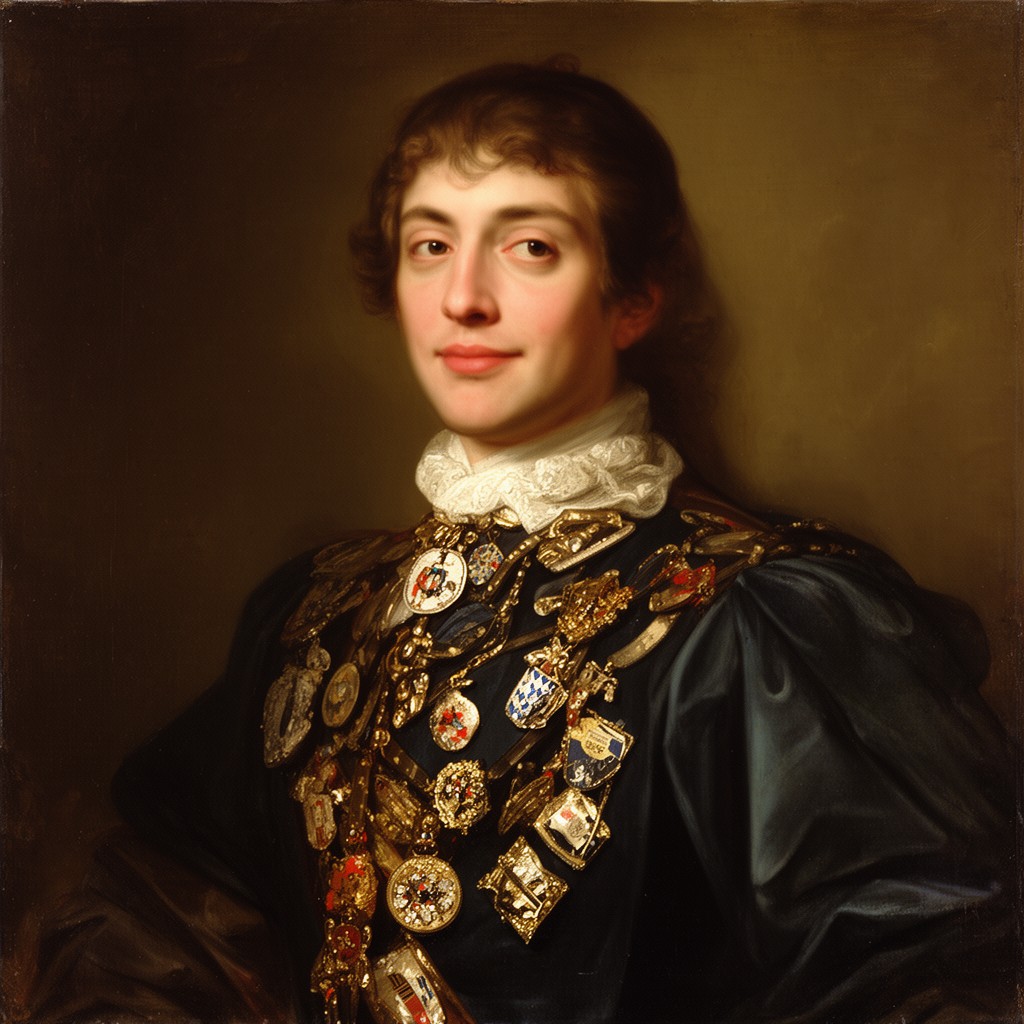 AI-generated illustration of Joseph I, Holy Roman Emperor