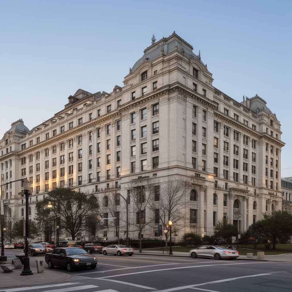 AI-generated illustration of Eisenhower Executive Office Building