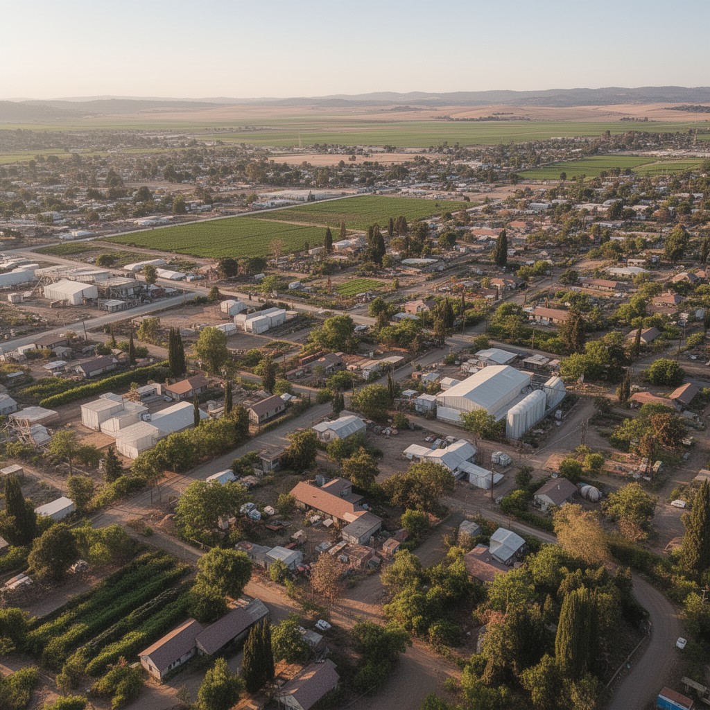 AI-generated illustration of Stanislaus County