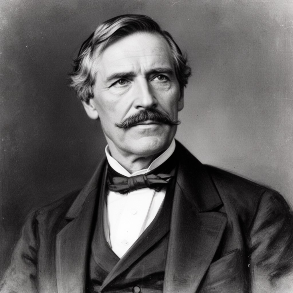 AI-generated illustration of Lyman Trumbull
