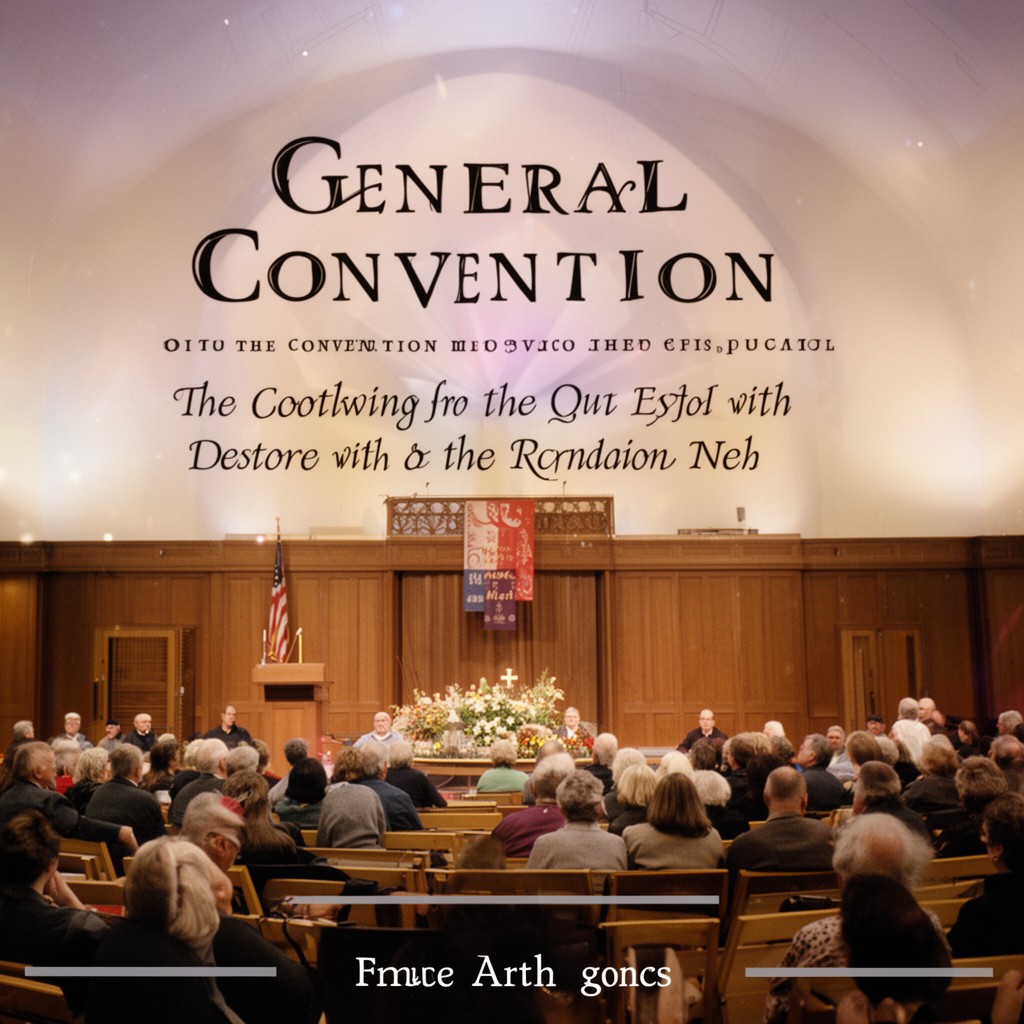 AI-generated illustration of General Convention of the Episcopal Church