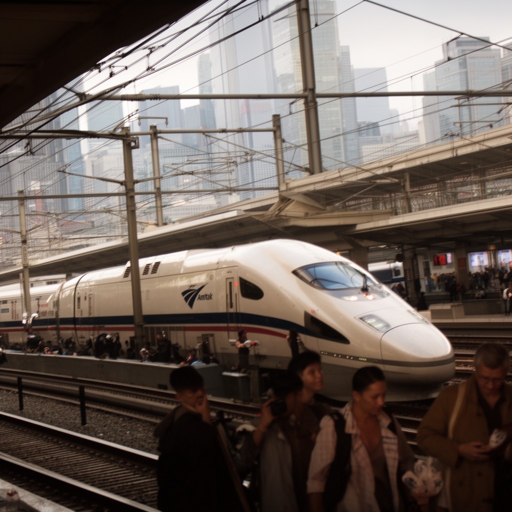 AI-generated illustration of Acela