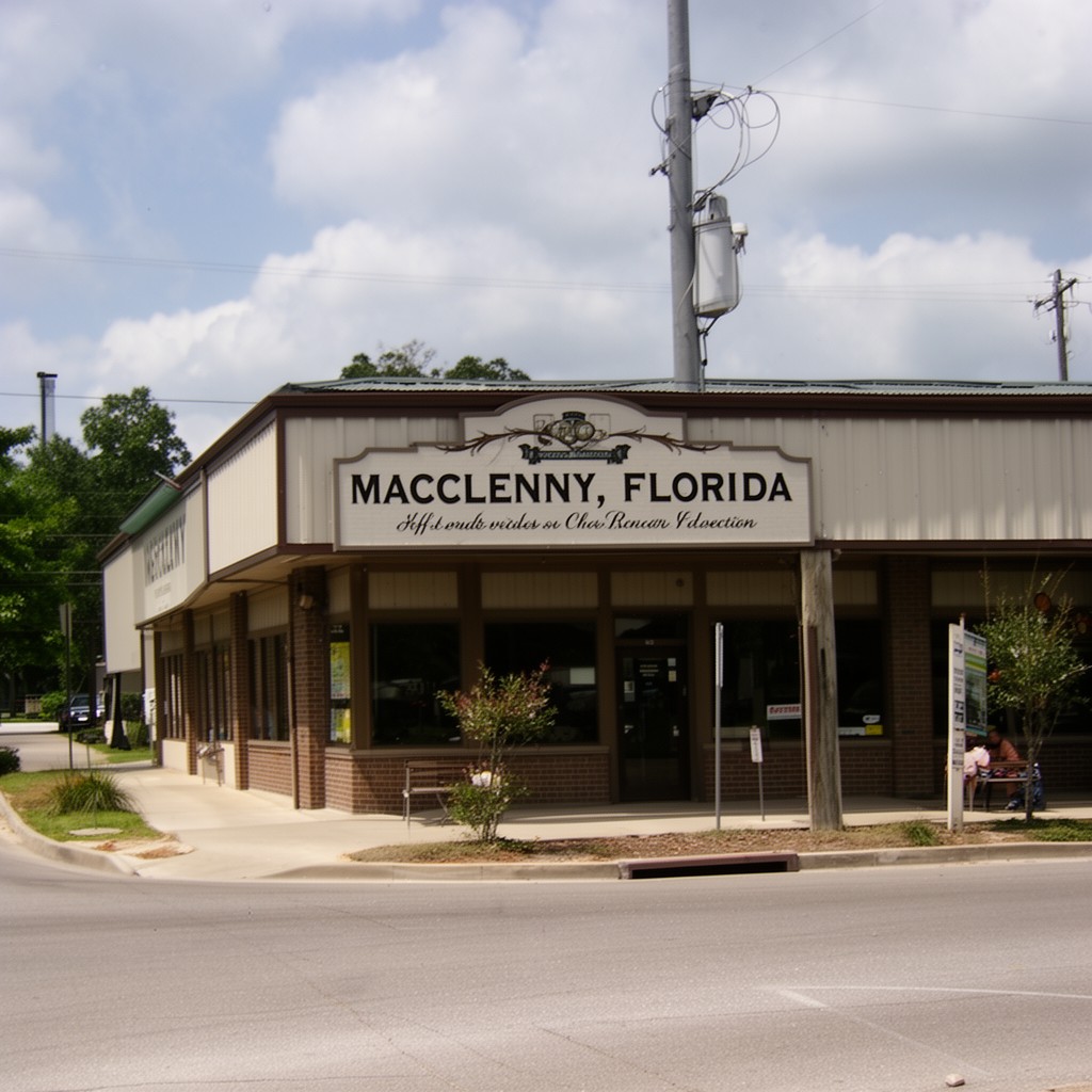 AI-generated illustration of Macclenny, Florida