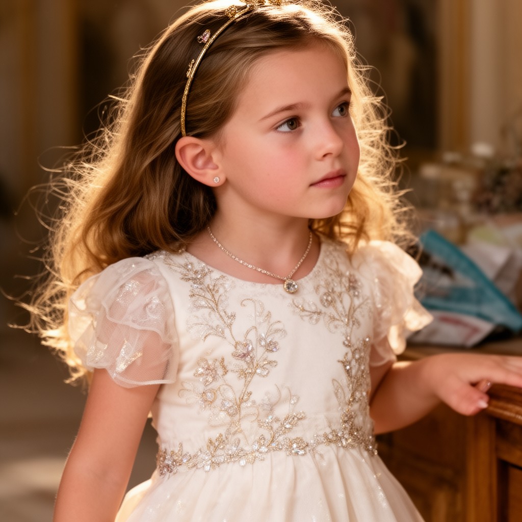 AI-generated illustration of Princess Eléonore of Belgium