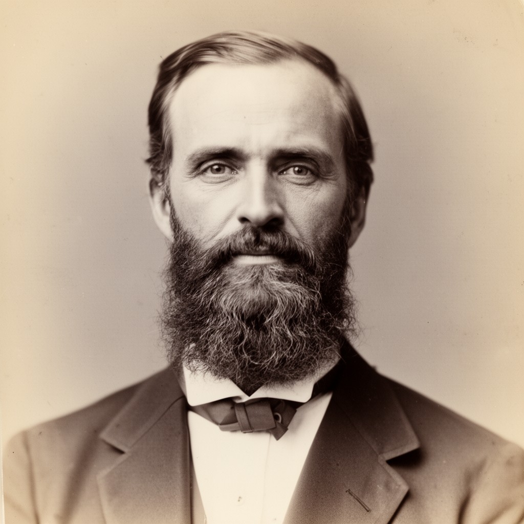 AI-generated illustration of Bartlett S. Durham