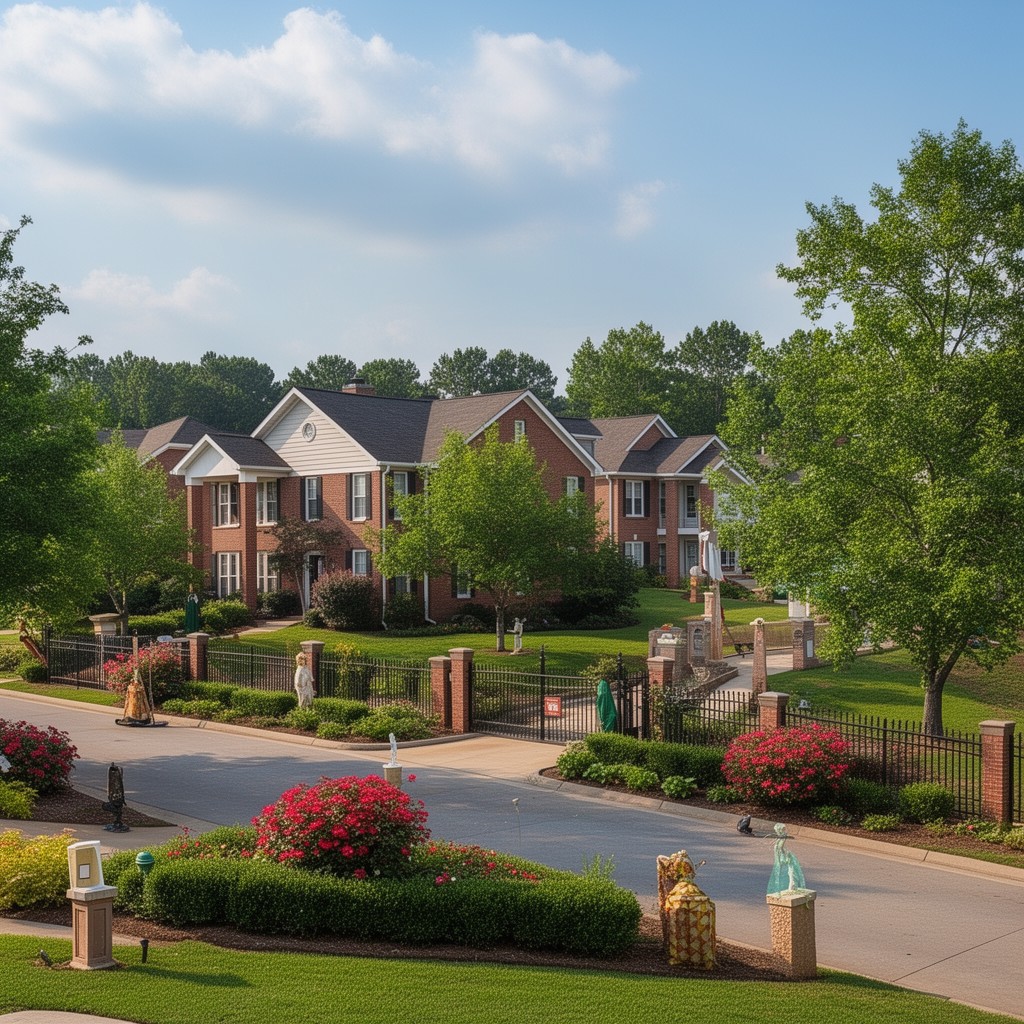 AI-generated illustration of Gardendale, Alabama