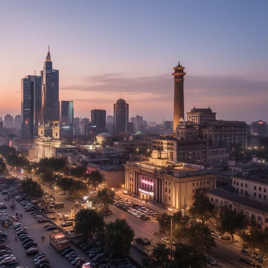 AI-generated illustration of Shenyang