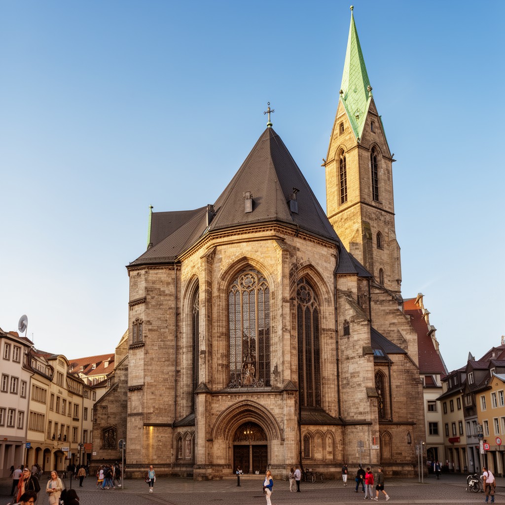 AI-generated illustration of St. Michael’s Church