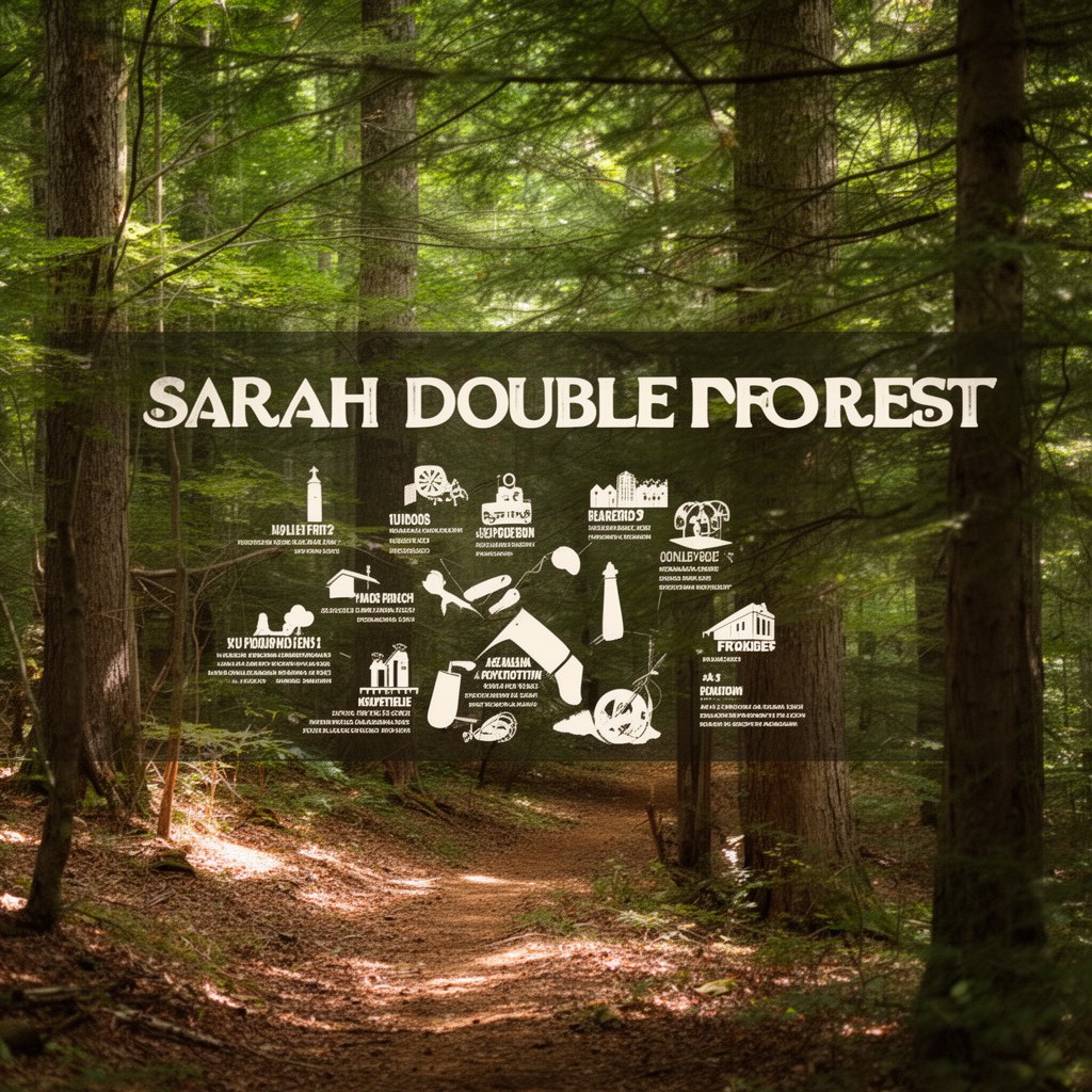 AI-generated illustration of Sarah Doublet Forest