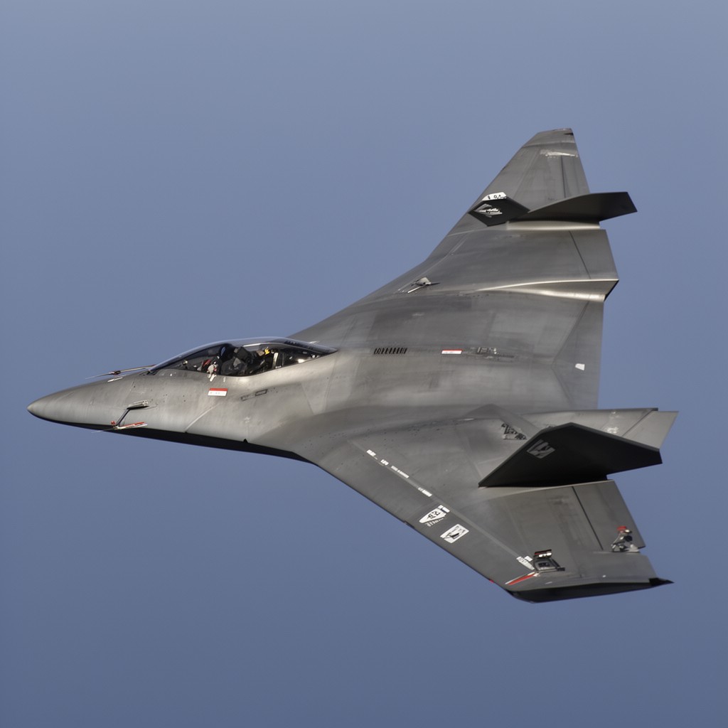 AI-generated illustration of Grumman X-29