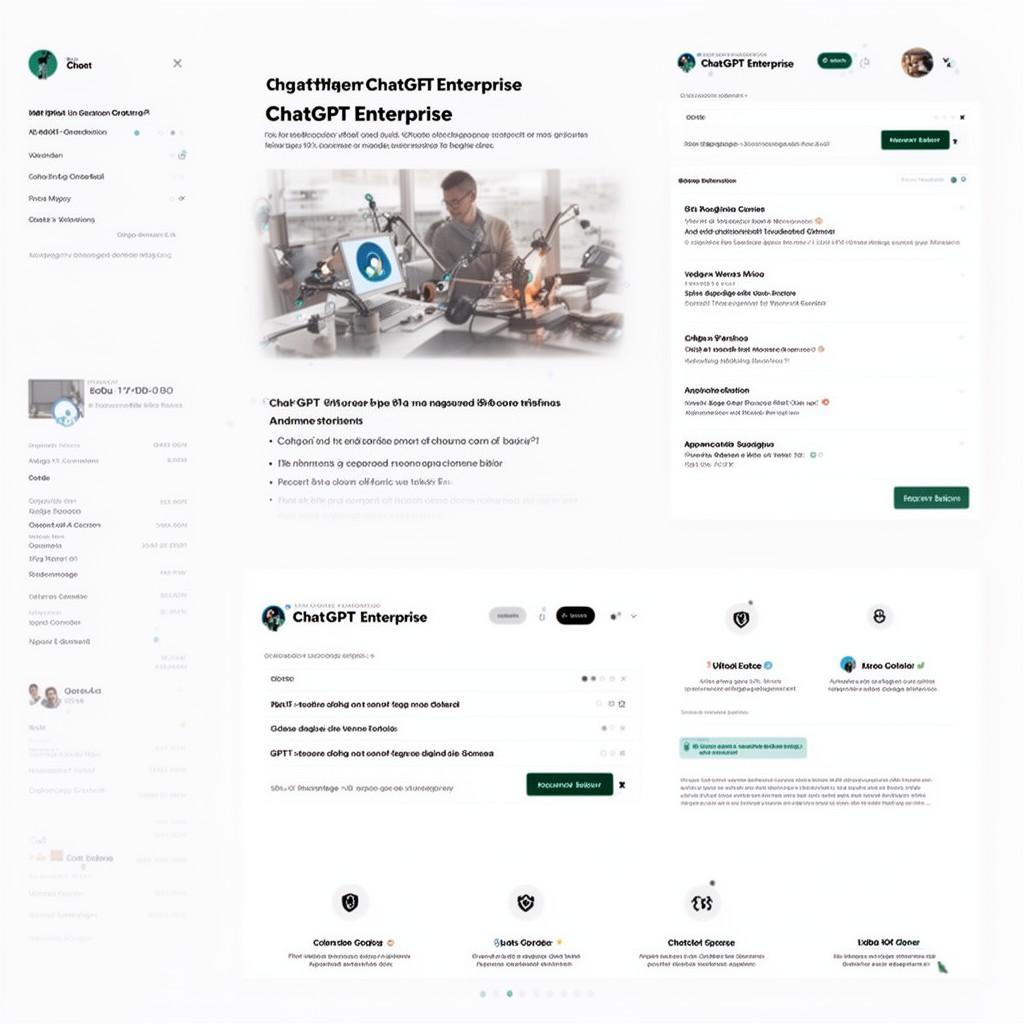 AI-generated illustration of ChatGPT Enterprise