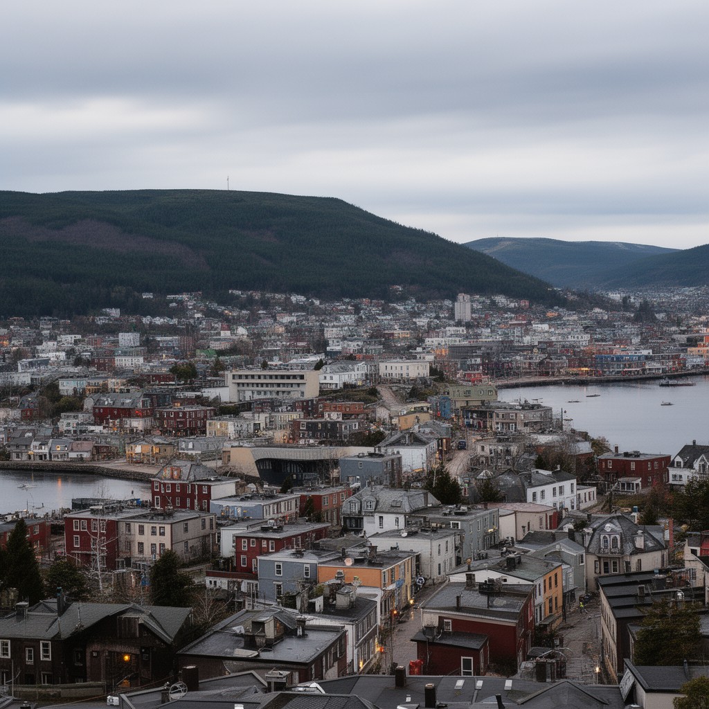 AI-generated illustration of St. John’s East