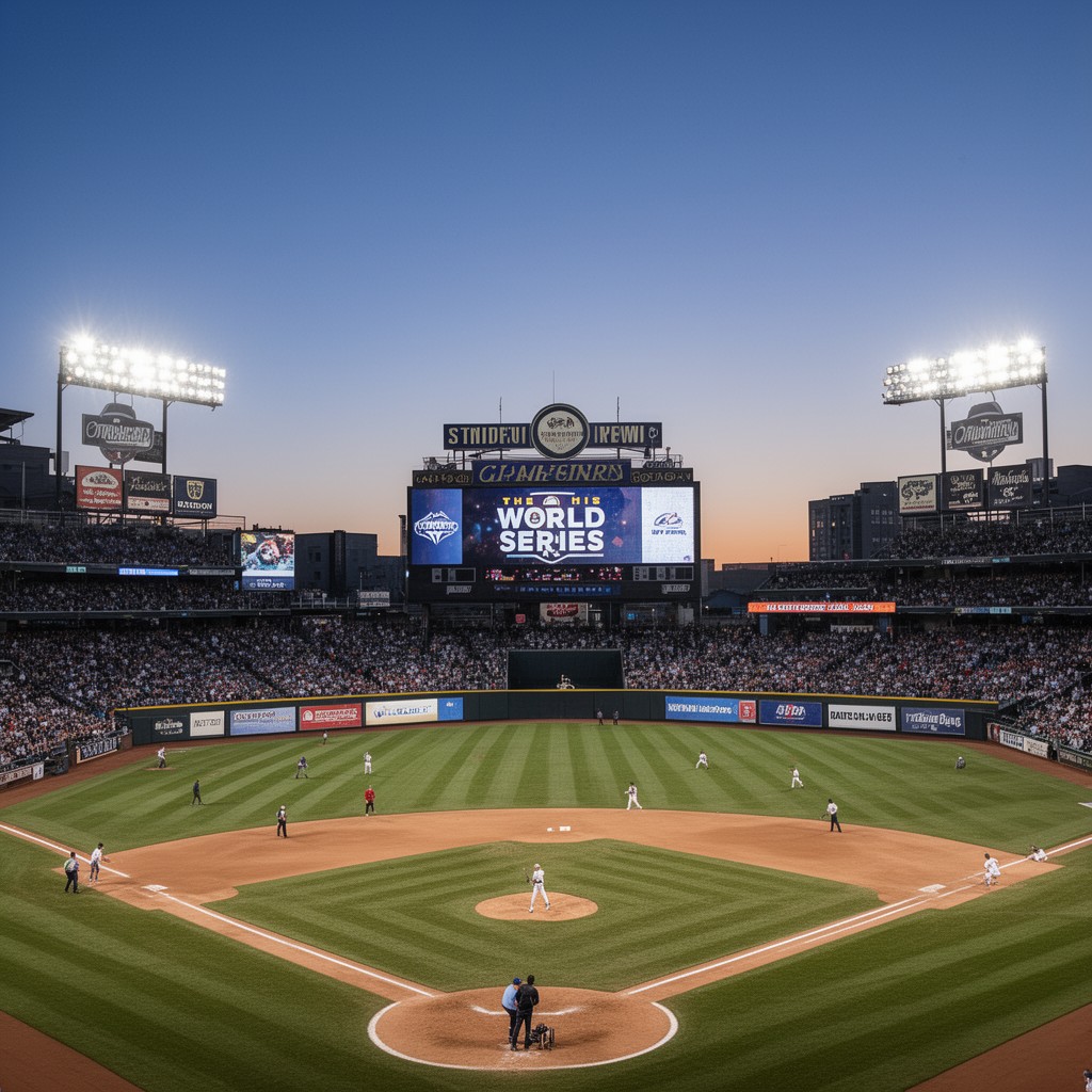 AI-generated illustration of World Series