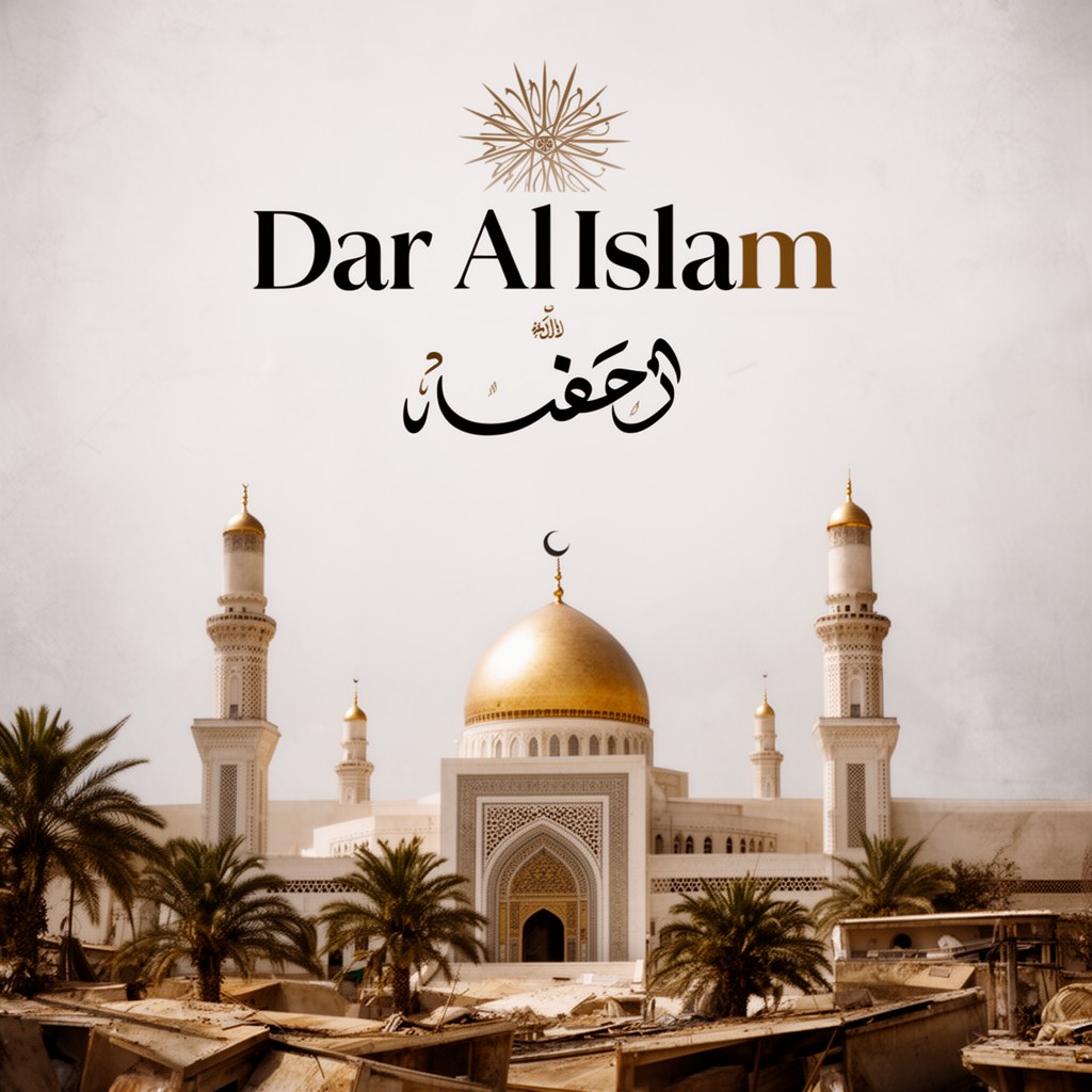 AI-generated illustration of Dar al-Islam