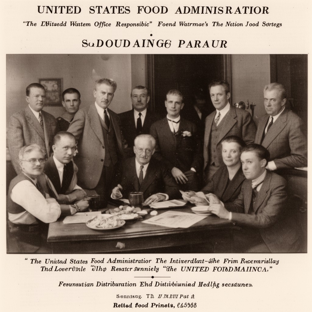 AI-generated illustration of United States Food Administrator
